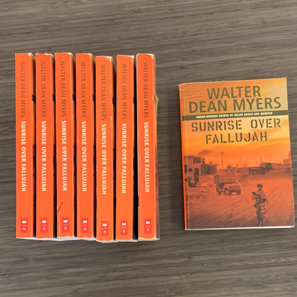 Sunrise Over Fallujah by Walter Dean Myers Book Set